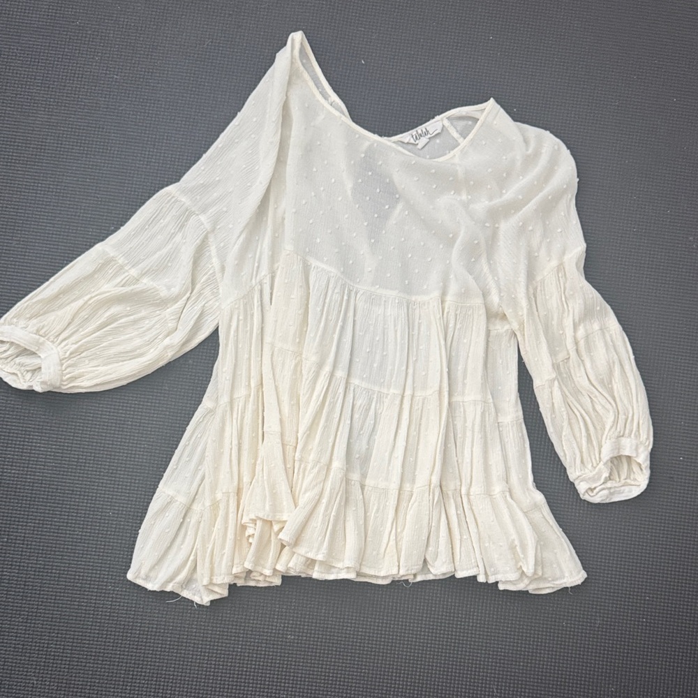 Elegant White Women's Top